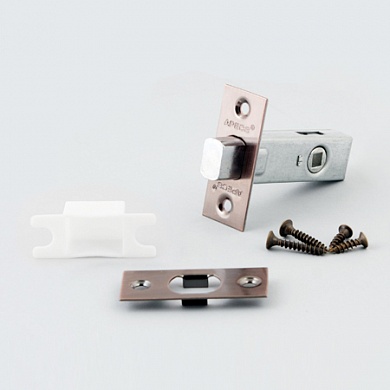 Картинка Задвижка дверная Apecs L-0126-AC медь